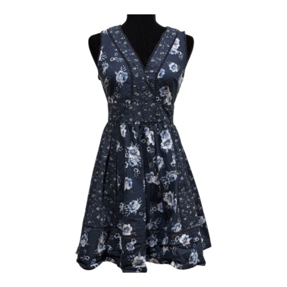 🌸 Kate Spade New York Floral Sleeveless Dress – Size 4 - Picture 1 of 6